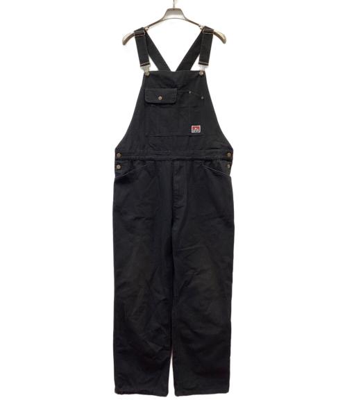 BEN DAVIS（ベンデイビス）BEN DAVIS (ベンデイビス) オーバーオール ブラック サイズ:XLの古着・服飾アイテム