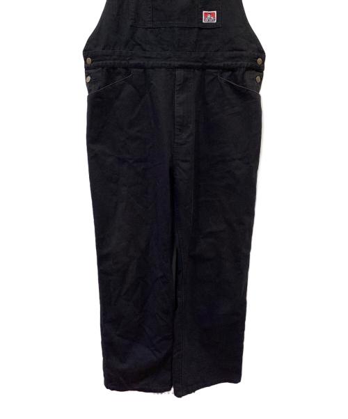 BEN DAVIS（ベンデイビス）BEN DAVIS (ベンデイビス) オーバーオール ブラック サイズ:XLの古着・服飾アイテム