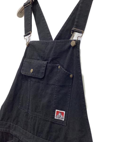 BEN DAVIS（ベンデイビス）BEN DAVIS (ベンデイビス) オーバーオール ブラック サイズ:XLの古着・服飾アイテム