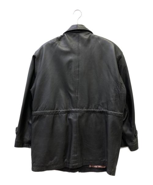 VARIO MAX（ヴァリオマックス）VARIO MAX (ヴァリオマックス) レザーコート ブラック サイズ:Lの古着・服飾アイテム