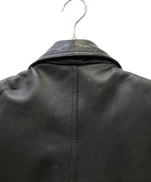VARIO MAX（ヴァリオマックス）VARIO MAX (ヴァリオマックス) レザーコート ブラック サイズ:Lの古着・服飾アイテム