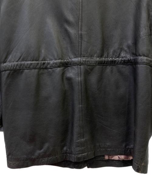 VARIO MAX（ヴァリオマックス）VARIO MAX (ヴァリオマックス) レザーコート ブラック サイズ:Lの古着・服飾アイテム