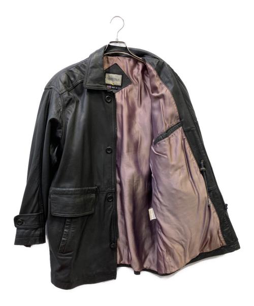 VARIO MAX（ヴァリオマックス）VARIO MAX (ヴァリオマックス) レザーコート ブラック サイズ:Lの古着・服飾アイテム