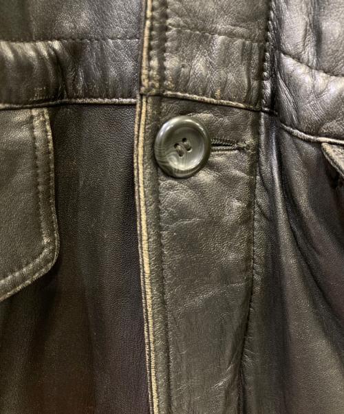 VARIO MAX（ヴァリオマックス）VARIO MAX (ヴァリオマックス) レザーコート ブラック サイズ:Lの古着・服飾アイテム