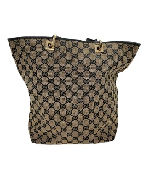 GUCCI（グッチ）GUCCI (グッチ) トートバッグ ベージュの古着・服飾アイテム