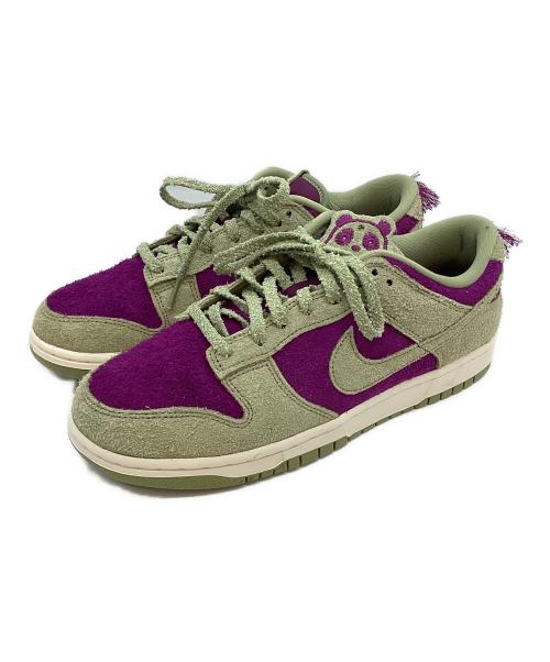 NIKE（ナイキ）NIKE (ナイキ) スニーカー グリーン×パープル サイズ:27㎝の古着・服飾アイテム