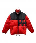 HELLY HANSENヘリーハンセン）の古着「ダウンジャケット」｜レッド