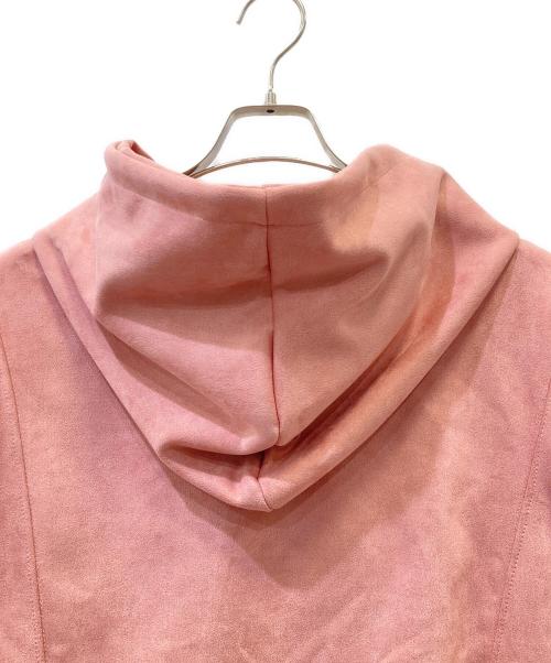 GLFS（ジー・エル・エフ・エス）GLFS (ジー・エル・エフ・エス) ジップパーカー ピンク サイズ:SIZE Mの古着・服飾アイテム