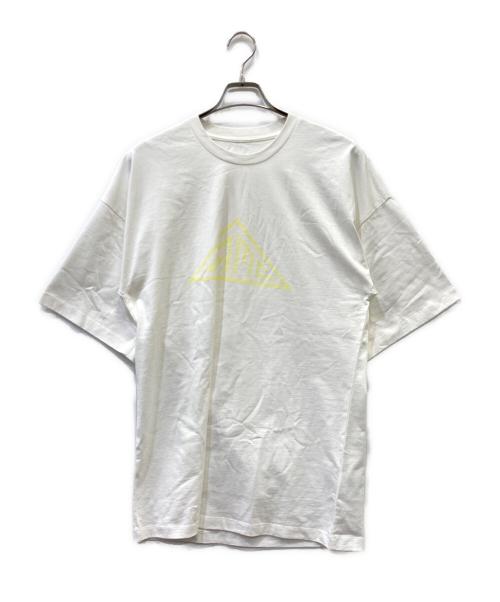 OAMC（オーエーエムシー）OAMC (オーエーエムシー) 半袖カットソー ホワイト×イエロー サイズ:SIZE Sの古着・服飾アイテム