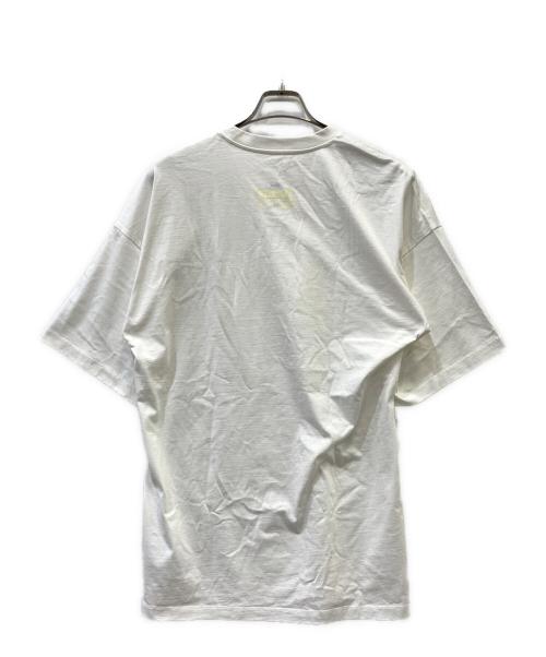 OAMC（オーエーエムシー）OAMC (オーエーエムシー) 半袖カットソー ホワイト×イエロー サイズ:SIZE Sの古着・服飾アイテム