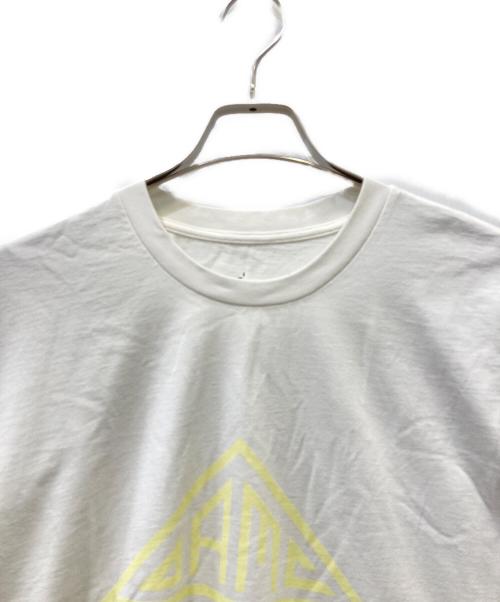 OAMC（オーエーエムシー）OAMC (オーエーエムシー) 半袖カットソー ホワイト×イエロー サイズ:SIZE Sの古着・服飾アイテム