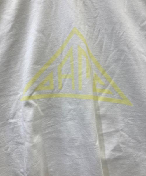 OAMC（オーエーエムシー）OAMC (オーエーエムシー) 半袖カットソー ホワイト×イエロー サイズ:SIZE Sの古着・服飾アイテム
