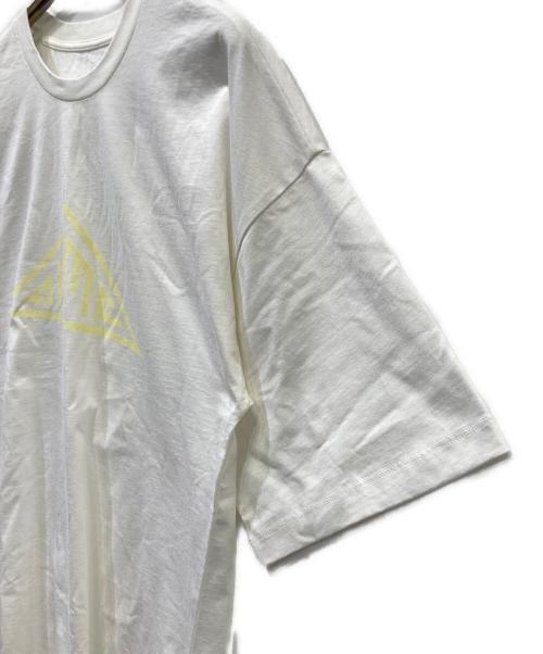 OAMC（オーエーエムシー）OAMC (オーエーエムシー) 半袖カットソー ホワイト×イエロー サイズ:SIZE Sの古着・服飾アイテム