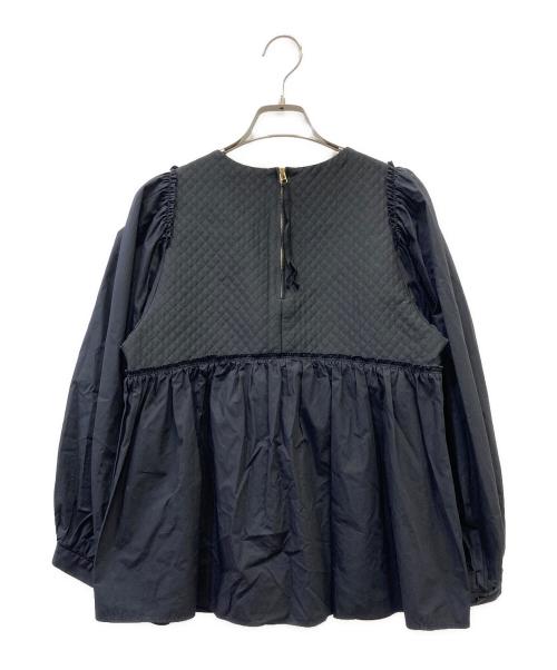 TOMORROW LAND collection（トゥモローランドコレクション）TOMORROW LAND collection (トゥモローランドコレクション) 長袖ブラウス ブラック サイズ:SIZE 36の古着・服飾アイテム