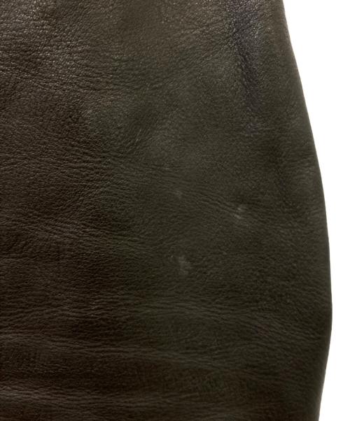 SCHORL（ショール）SCHORL (ショール) レザーテーラードジャケット ブラック サイズ:SIZE　44の古着・服飾アイテム