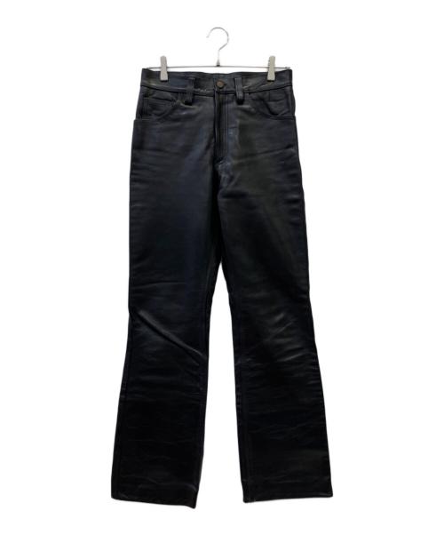 B.B.H Clothing（ビービエイチ クロージング）B.B.H Clothing (ビービエイチ クロージング) レザーパンツ ブラック サイズ:SIZE　30の古着・服飾アイテム