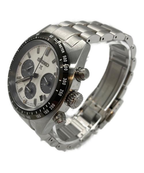 SEIKO（セイコー）SEIKO (セイコー) クロノグラフ ホワイトの古着・服飾アイテム
