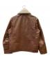 PAUL SMITH (ポールスミス) ゴートレザージャケット ブラウン サイズ:SIZE M：27000円