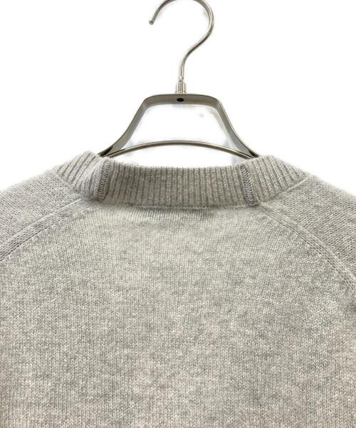maison kitsune（メゾンキツネ）MAISON KITSUNE (メゾンキツネ) カーディガン グレー サイズ:SIZE Sの古着・服飾アイテム