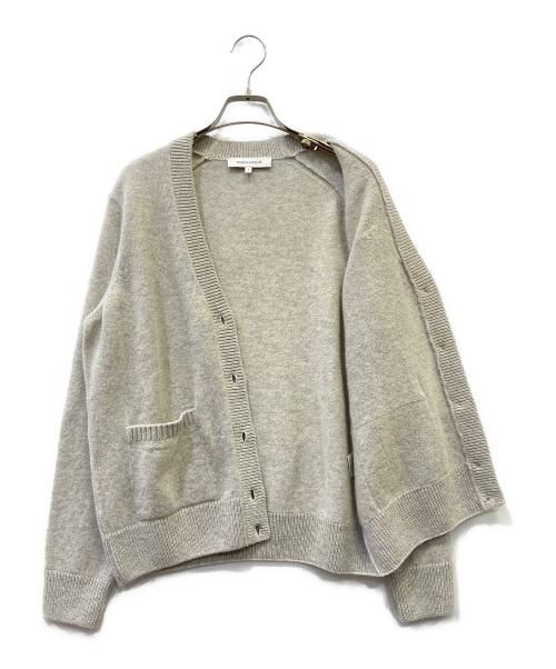 maison kitsune（メゾンキツネ）MAISON KITSUNE (メゾンキツネ) カーディガン グレー サイズ:SIZE Sの古着・服飾アイテム