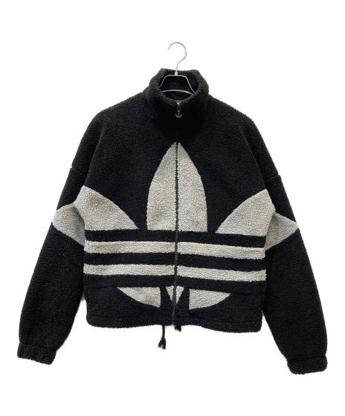 adidas（アディダス）adidas (アディダス) フリースジャケット ブラック サイズ:SIZE Sの古着・服飾アイテム