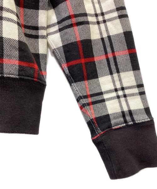 POLO RALPH LAUREN（ポロ・ラルフローレン）POLO RALPH LAUREN (ポロ・ラルフローレン) クルーネックスウェット ブラック×ホワイト サイズ:SIZE Sの古着・服飾アイテム