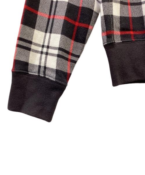 POLO RALPH LAUREN（ポロ・ラルフローレン）POLO RALPH LAUREN (ポロ・ラルフローレン) クルーネックスウェット ブラック×ホワイト サイズ:SIZE Sの古着・服飾アイテム