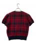 POLO RALPH LAUREN (ポロ・ラルフローレン) 薄手ニット レッド×ブラック サイズ:SIZE M：7000円