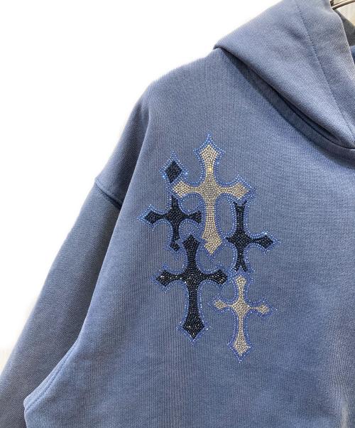 SUPPLIER（サプライヤー）SUPPLIER (サプライヤー) ジップパーカー ブルー サイズ:SIZE Lの古着・服飾アイテム