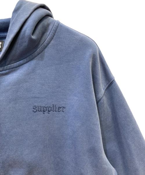 SUPPLIER（サプライヤー）SUPPLIER (サプライヤー) ジップパーカー ブルー サイズ:SIZE Lの古着・服飾アイテム