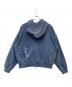 SUPPLIER (サプライヤー) ジップパーカー ブルー サイズ:SIZE L：10000円