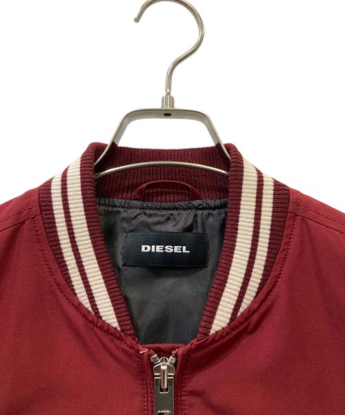 DIESEL（ディーゼル）DIESEL (ディーゼル) ブルゾン ワインレッド サイズ:SIZE Mの古着・服飾アイテム