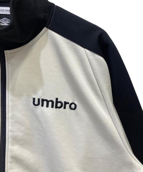 niko and（ニコアンド）niko and (ニコアンド) UMBRO (アンブロ) 別注トラックジャケット アイボリー サイズ:SIZE Lの古着・服飾アイテム