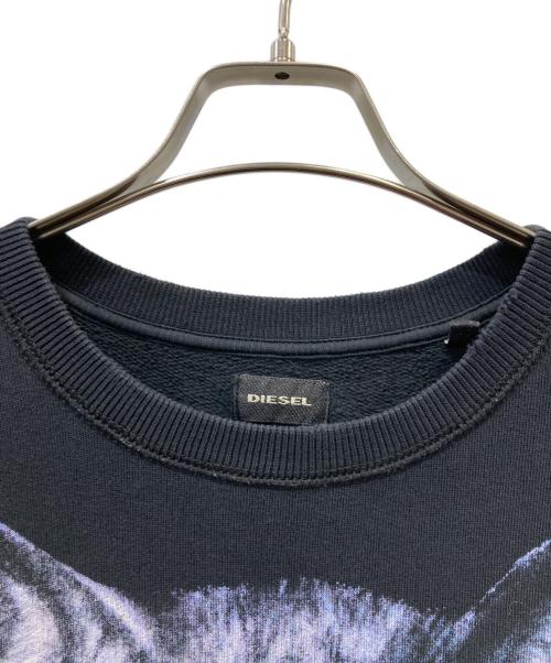 DIESEL（ディーゼル）DIESEL (ディーゼル) スウェット ブラック サイズ:SIZE Sの古着・服飾アイテム