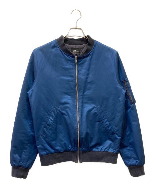 A.P.C.（アーペーセー）A.P.C. (アーペーセー) ナイロンジャケット ネイビー サイズ:SIZE XSの古着・服飾アイテム