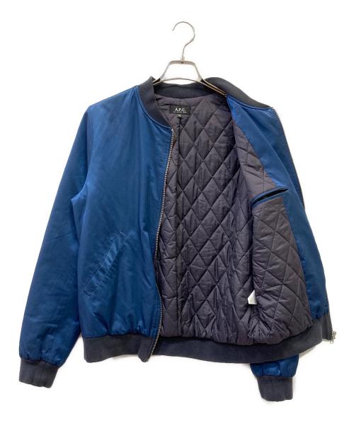 A.P.C.（アーペーセー）A.P.C. (アーペーセー) ナイロンジャケット ネイビー サイズ:SIZE XSの古着・服飾アイテム