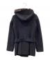 BURBERRY BLUE LABEL (バーバリー ブルー レーベル) フーデッドコート ブラック サイズ:38：6000円