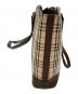 BURBERRY (バーバリー) トートバッグ ベージュ×ブラウン：25000円