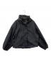 MUSE de Deuxieme Classe（ミューズ ドゥーズィエム クラス）の古着「WASHED STAND ZIP ブルゾン」｜ブラック