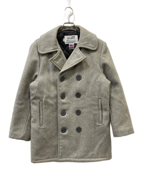 Schott（ショット）Schott (ショット) U.S.740N PEA JACKET グレー サイズ:SIZE 36の古着・服飾アイテム