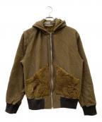 GEM sports wearジェム スポーツ ウェア）の古着「ジップパーカー」｜グリーン