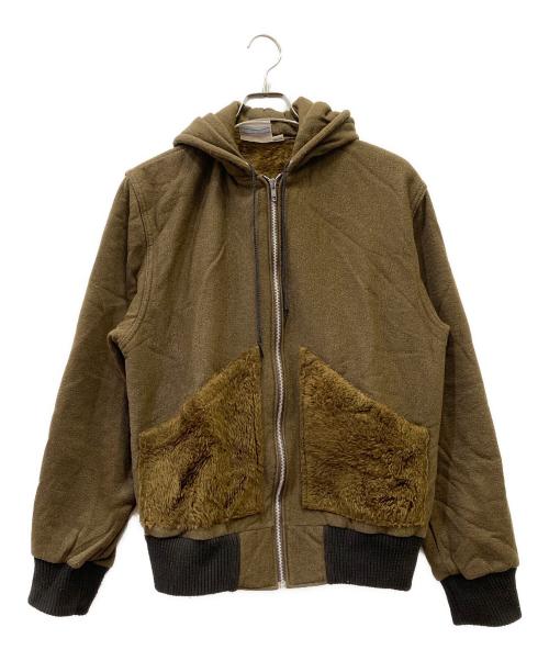 GEM sports wear（ジェム スポーツ ウェア）GEM SPORTS WEAR (ジェム スポーツ ウェア) ジップパーカー グリーン サイズ:SIZE Mの古着・服飾アイテム