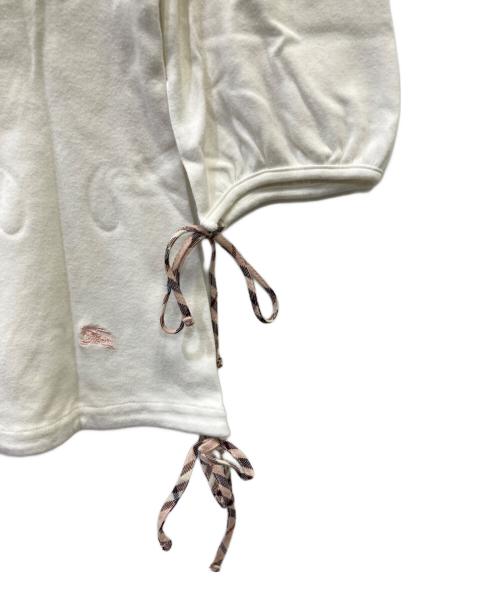 BURBERRY LONDON（バーバリーロンドン）BURBERRY LONDON (バーバリーロンドン) 長袖カットソー ホワイト サイズ:SIZE 38の古着・服飾アイテム