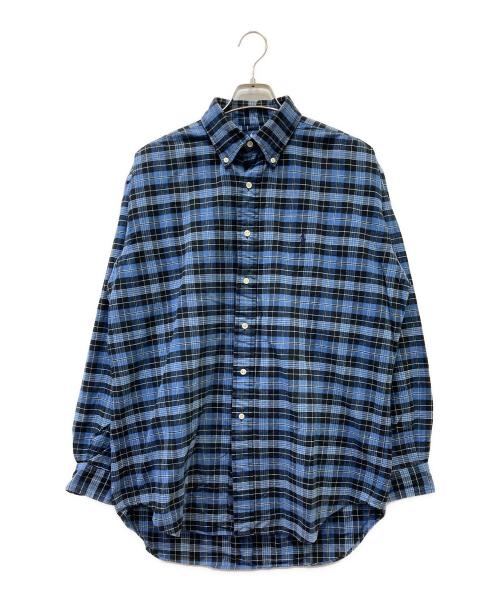 RALPH LAUREN（ラルフローレン）RALPH LAUREN (ラルフローレン) 長袖シャツ ブルー サイズ:Mの古着・服飾アイテム