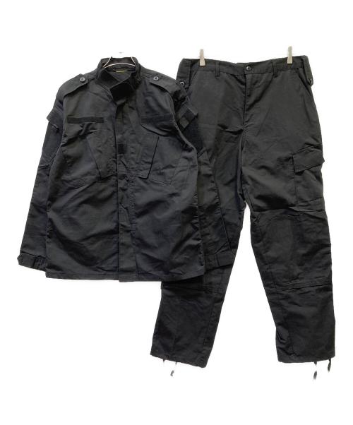 US ARMY（ユーエスアーミー）US ARMY (ユーエスアーミー) ミリタリーセットアップ ブラック サイズ:FREEの古着・服飾アイテム