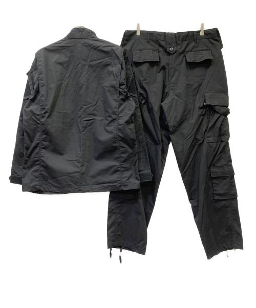US ARMY（ユーエスアーミー）US ARMY (ユーエスアーミー) ミリタリーセットアップ ブラック サイズ:FREEの古着・服飾アイテム