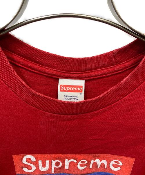 SUPREME（シュプリーム）SUPREME (シュプリーム) 半袖カットソー レッド サイズ:ｓの古着・服飾アイテム