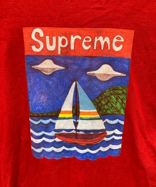 SUPREME（シュプリーム）SUPREME (シュプリーム) 半袖カットソー レッド サイズ:ｓの古着・服飾アイテム