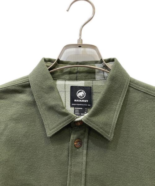 MAMMUT（マムート）MAMMUT (マムート) タマロ オーバーシャツ オリーブ サイズ:XLの古着・服飾アイテム
