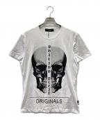 PHILIPP PLEIN HOMMEフィリップレインオム）の古着「半袖カットソー」｜ホワイト